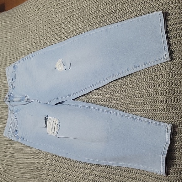 I.N.C Core Denim Straight Highrise - Picture 1 of 6